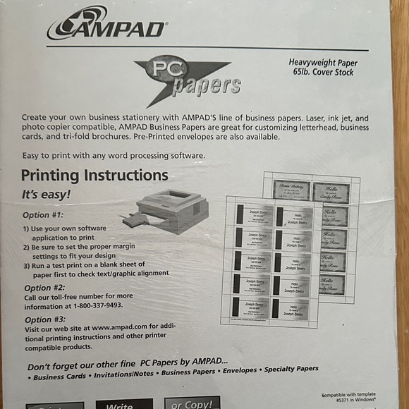 Multi-Color Mini Cards for Home Office - Picture 2 of 2